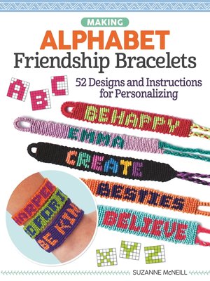 cover image of Making Alphabet Friendship Bracelets